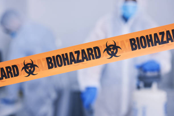 Professional Infectious Disease Decontamination technician working in York, PA